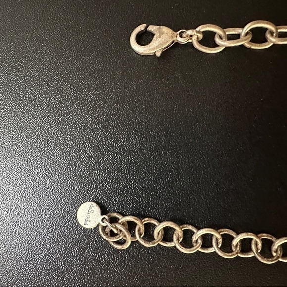 Stella & Dot Silvertone Multicolored Crystal Cluster Bib Necklace - Picture 12 of 12